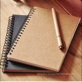 Blank Kraft Paper Cover Spiral Notebook Wholesale